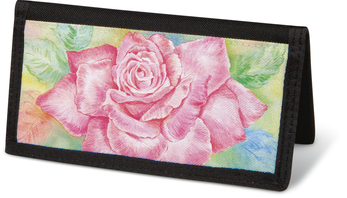 Floral Fancy Checkbook Cover | Colorful Images