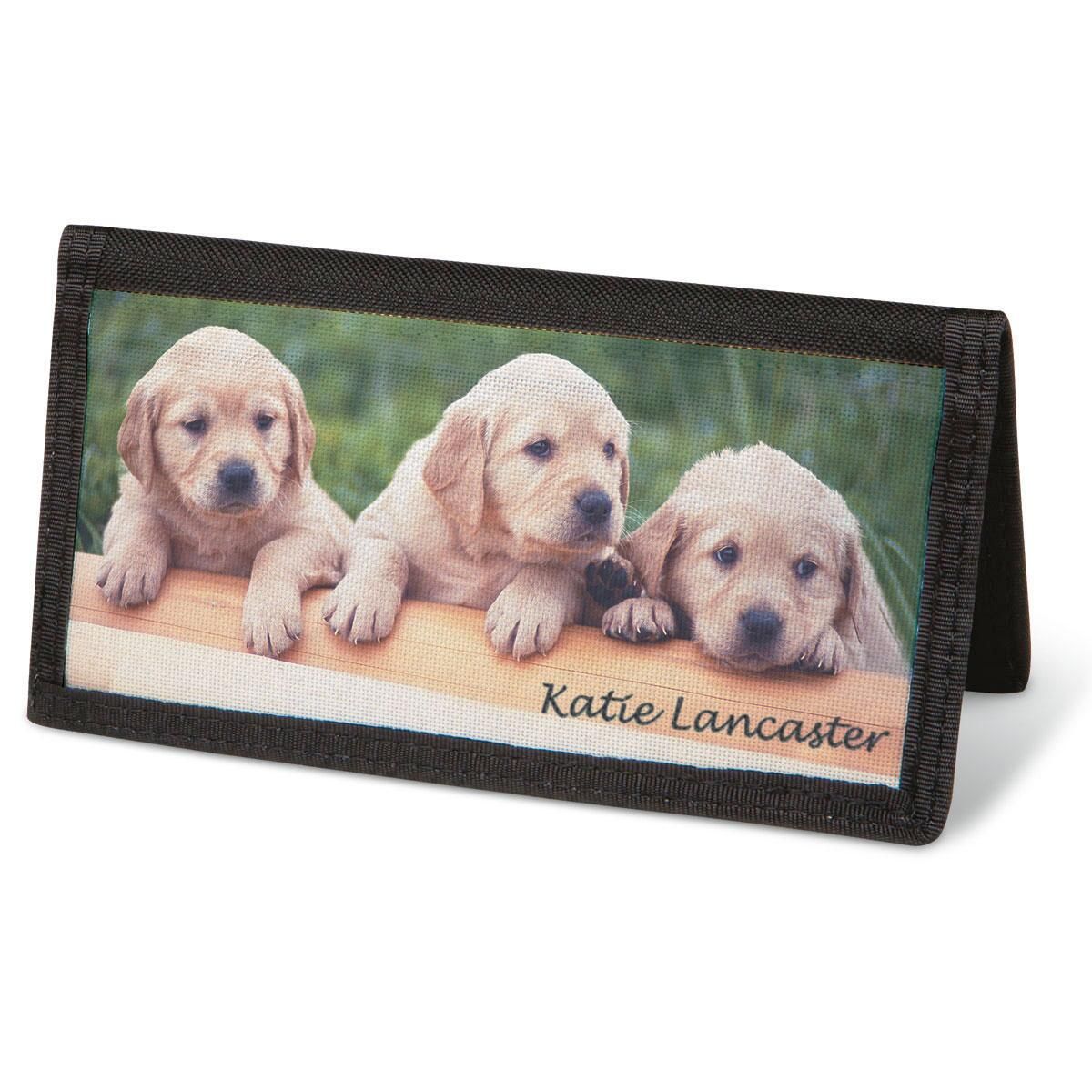 Puppy Love Checkbook Covers - Personalized