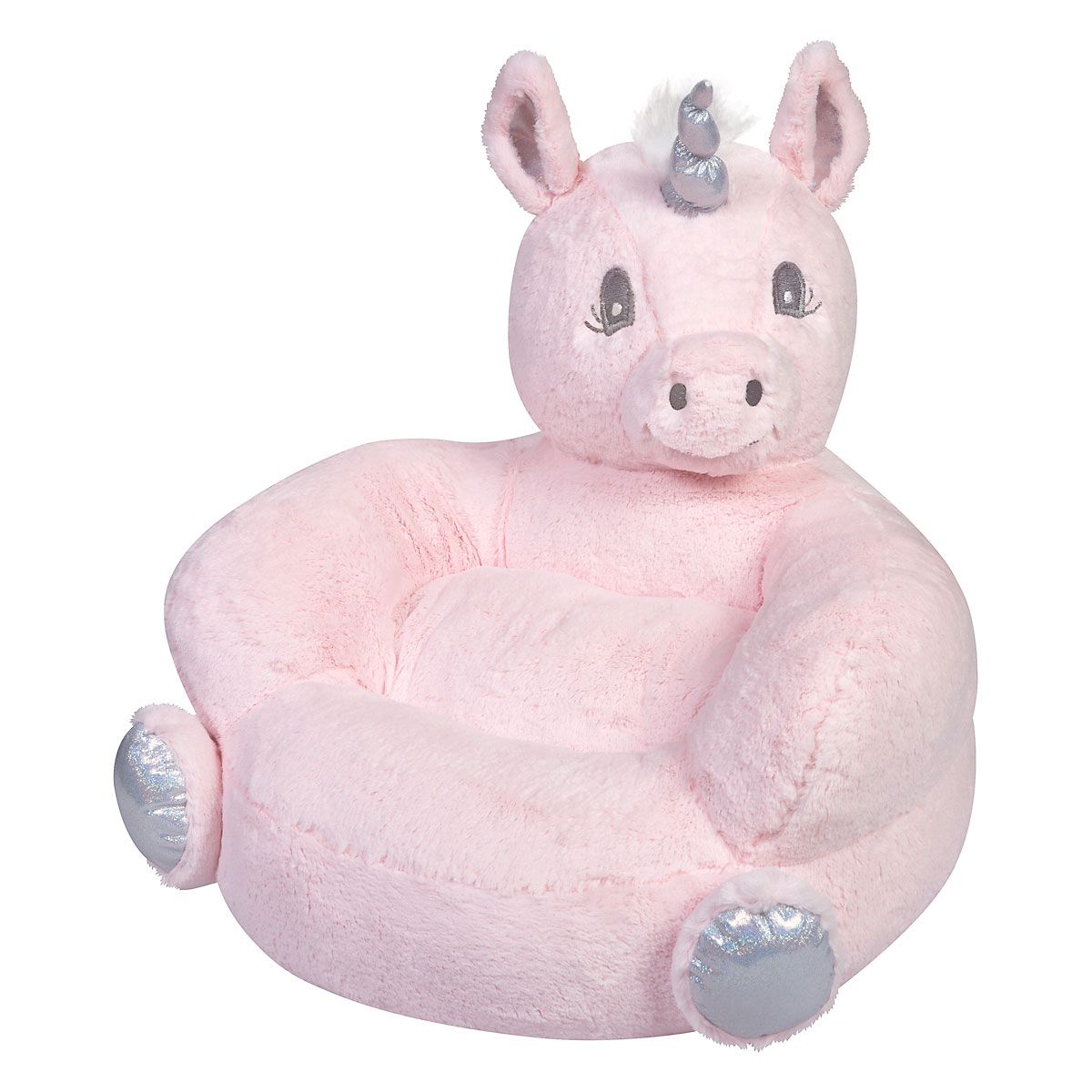 stuffed unicorn pink