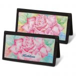 Floral Fancy Personal Checkbook Covers