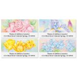Floral Fancy  Deluxe Address Labels  (4 Designs)