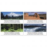 Nature's Splendor Deluxe Address Labels  (4 Designs)