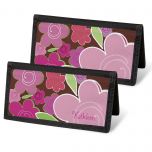 Shades of Pink Personal Checkbook Covers