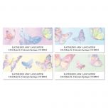 Watercolor Wings Deluxe Address Labels  (4 Designs)