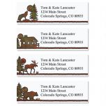 Country Lodge Address Labels  (4 designs)
