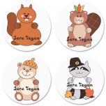 Personalized Fall Stickers