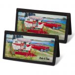 Vintage Trailer Personal Checkbook Covers