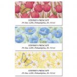 Butterflies & Blossoms Deluxe Address Labels  (3 designs)