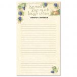 Live, Love, Laugh Notepad