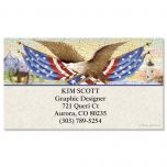 American Eagle Patriotic Business Cards