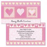 Fabulously Pink Double-Sided Business Cards