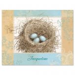 Blue Nest  Personalized Note Cards
