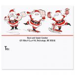 Silly Santa Package Labels