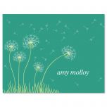 Dandelion  Personalized  Note Cards