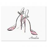 Divine Shoes Personalized Note Cards
