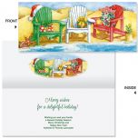 Water's Edge Slimline Holiday Cards