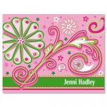 Fun Patterns Personalized Note Cards