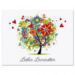 Love and Happiness Personalized Note Cards