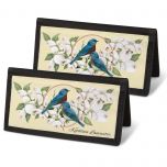 Birds & Blossoms Personal Checkbook Covers