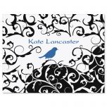 Distinctive Bird  Personalized Note Cards