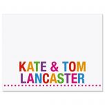 Whimsical Name Personalized Note Cards