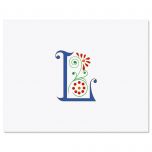 Spring Monogram Personalized Note Cards