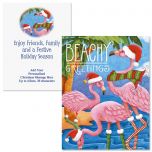 Beachy Greetings  Note Card Size Christmas Cards