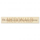 Love of Family Wood Plaque