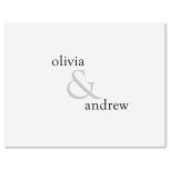 Ampersand Note Cards - Set of 24