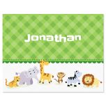 Animal Friends Personalized Note Cards