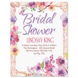 Floral Frame Personalized Invitation