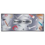 Tools Garage Double-Width Custom Doormat