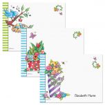 Mary Engelbreit®  Personalized Floral Note Cards