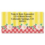 Mary’s Posies  Border Address Labels