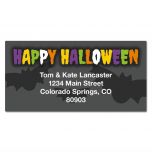 Spellbound Halloween Border Return Address Labels