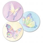 Watercolor Wings Envelope Seals   (3 Designs)