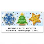 Christmas Cookie Deluxe Return Address Labels