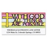 Colors of Faith Deluxe Return Address Labels