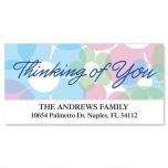 Thinking of You Deluxe Address Labels