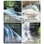 Waterfalls Bookplates  (4 Designs)