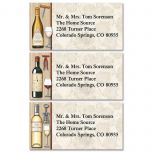 By The Glass Border Address Labels  (3 Designs)