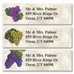 Grapes Classic Address Labels  (3 Designs)