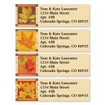 Fall Leaves Classic Return Address Labels  (6 Designs)