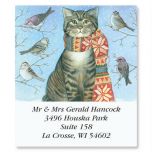 A Year of Cats Select Return Address Labels  (12 Designs)