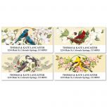 Birds and Blossoms Address Labels  (4 Designs)