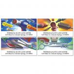 Good Hair Day Deluxe Return Address Labels (4 Designs)