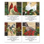 Winter Birds Select Address Labels  (4 Designs)