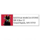 Meowy Christmas Classic Return Address Labels  (6 Designs)