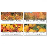 Autumn Beauty Deluxe Address Labels   (4 Designs)