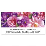 Beautiful Blossoms Deluxe Return Address Labels  (12 Designs)